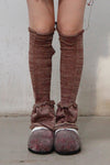 Vitelli leg cover FW22_LFT_002 gray coffee